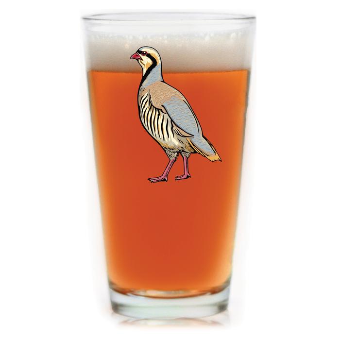 Wild Chukar Pint Glass