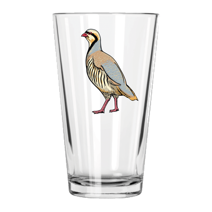 Wild Chukar Pint Glass