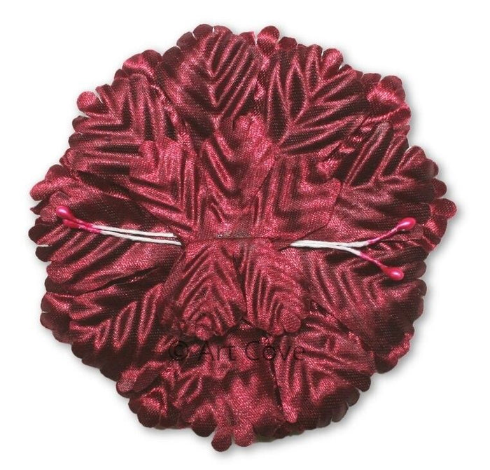 Wine Capia Flowers Bulk Wholesale Flat Carnation Base 144 Pieces - artcovecrafts.com
