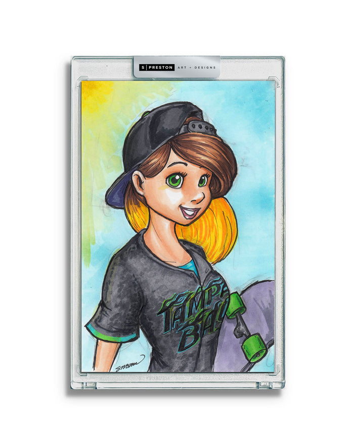 WinS® Tampa Bay Rays City Connect - Konni Mackenzie Art Slab