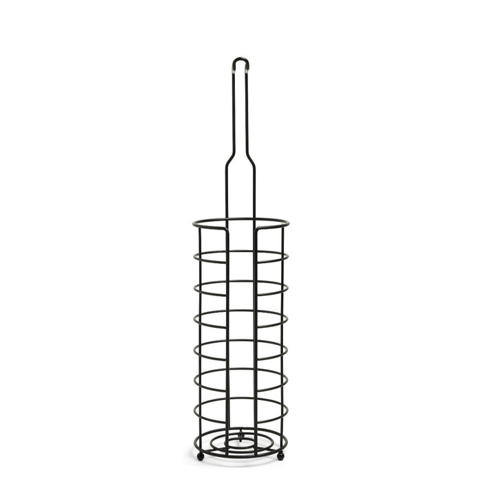 Wire Toilet Roll Stand - Black 🇬🇧