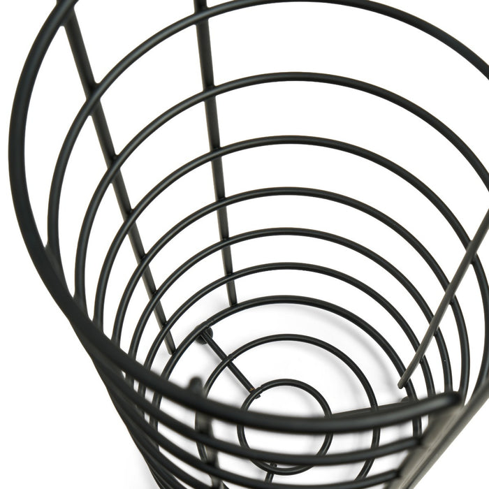 Wire Toilet Roll Stand - Black 🇬🇧