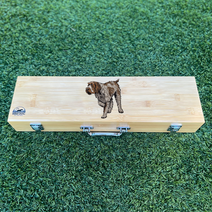 Wirehaired Pointing Griffon BBQ Grill Tool Set