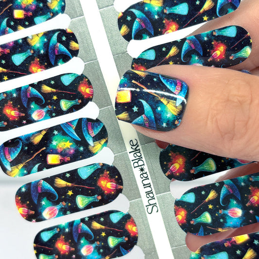 Witches Brew Exclusive Design Nail Wraps