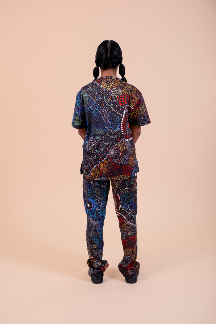 Wollumbin - Unisex Printed Scrub Pants