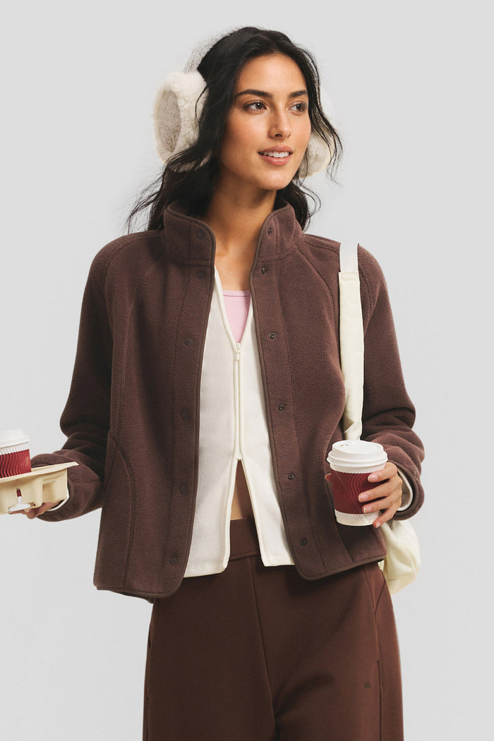 Women’s Lightweight Regular-Fit Micro Fleece Jacket (Mid Warmth) PM028