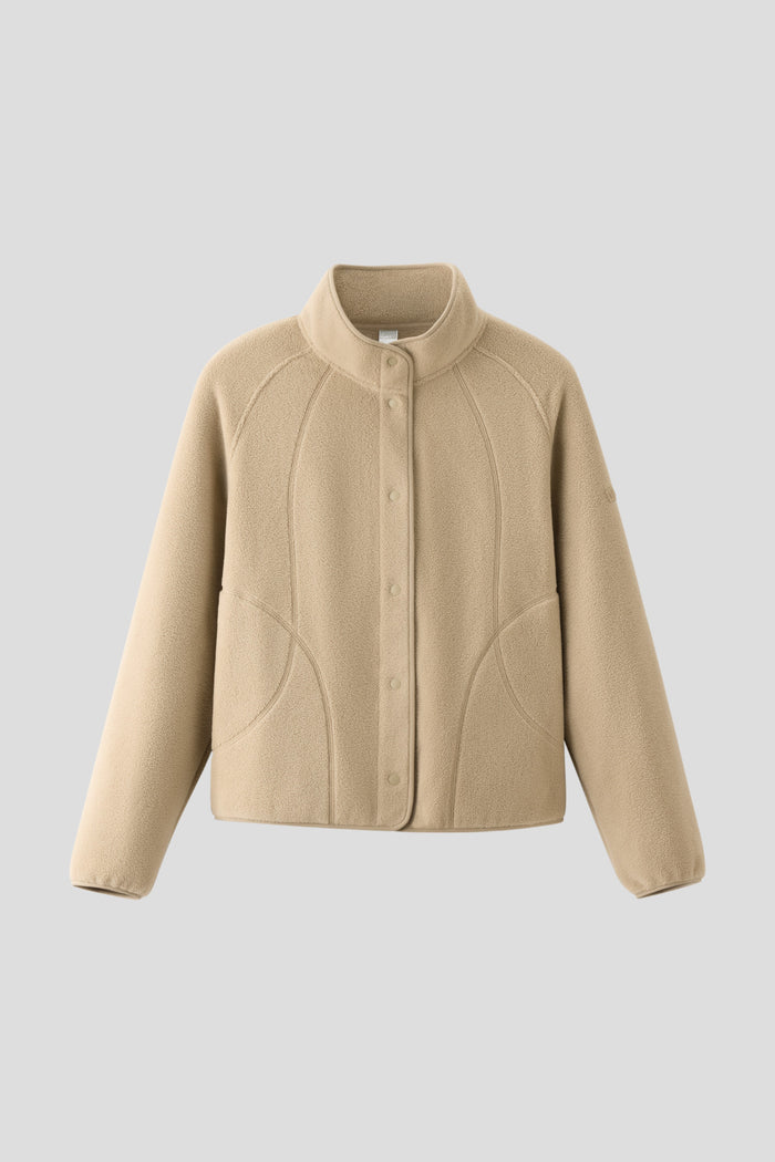 Women’s Lightweight Regular-Fit Micro Fleece Jacket (Mid Warmth) PM028