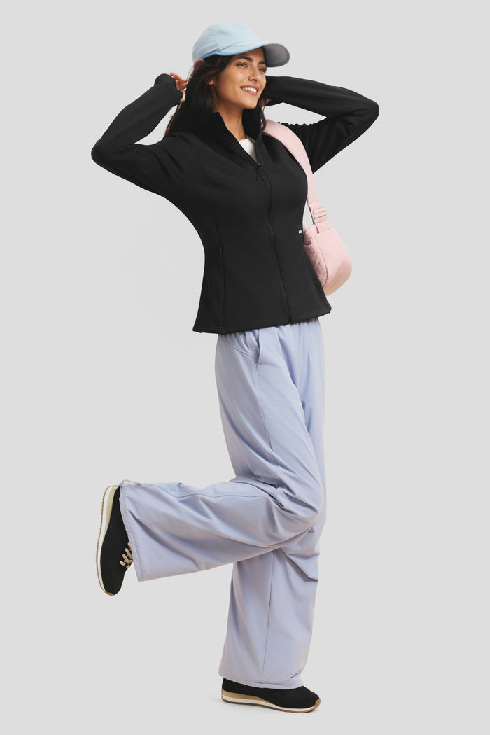 Women’s Medium-Warmth Windproof Fleece Jacket PM014