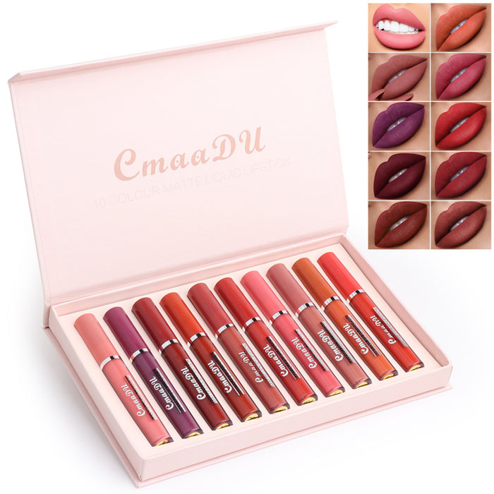 Women's Non-stick Cup Waterproof Matte Lipstick 🇨🇳