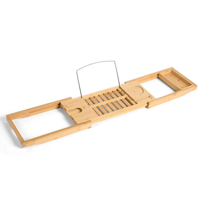 Wooden Extendable Bath Rack - Natural 🇬🇧