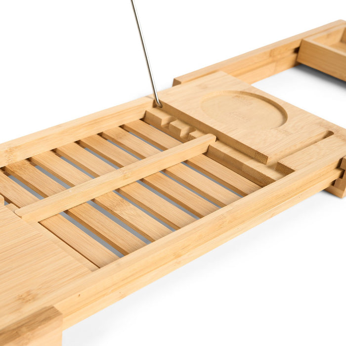 Wooden Extendable Bath Rack - Natural 🇬🇧