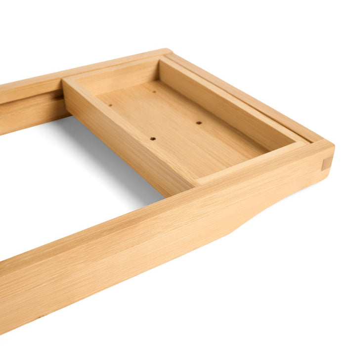 Wooden Extendable Bath Rack - Natural 🇬🇧