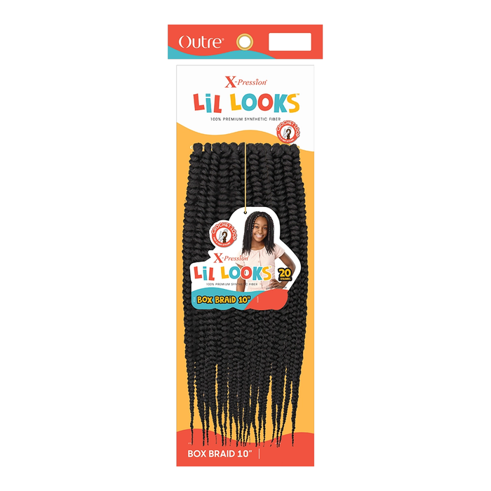 X-Pression Lil Looks Box Braid 10"