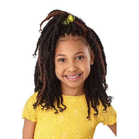 X-Pression Lil Looks Straight Bahama Locs 10"