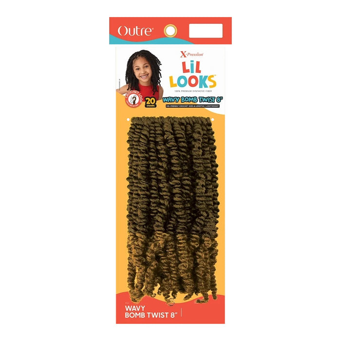 X-Pression Lil Looks Wavy Bomb Twist 8"